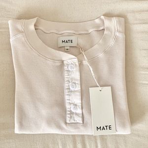 New MATE the Label Thermal Henley